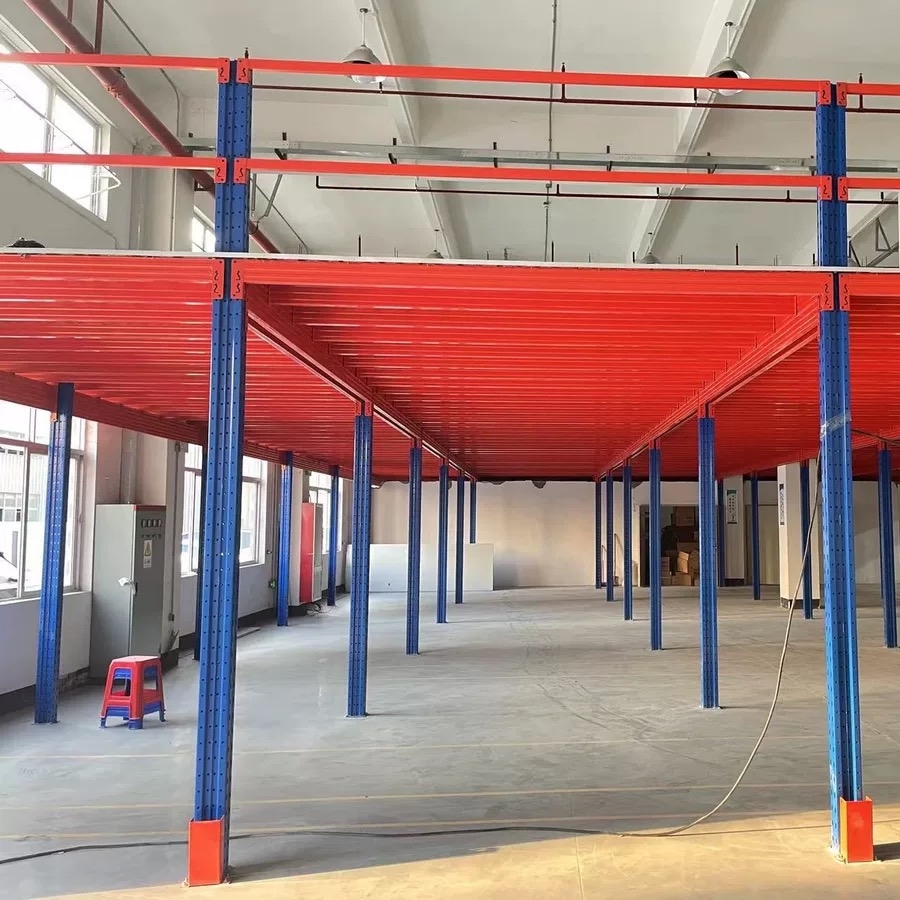 Logistics Warehouse Mezzanine Floors for Parcel & Cargo Storage, Ideal for Growing Inventory and Seasonal Demand Needs