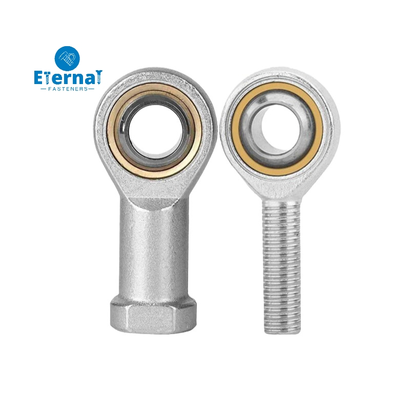 فتحة فوس 8mm عدسة عين السمكة محامل دوارة مفصلية محامل نهاية القضيب