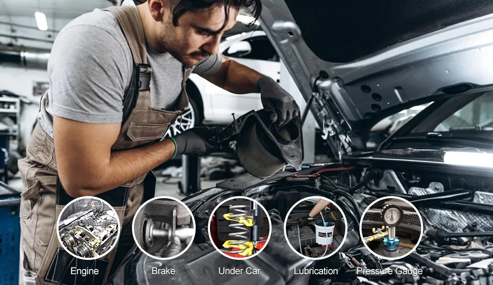 Automotive Brake Fluid Hose Clamp for Maintenance