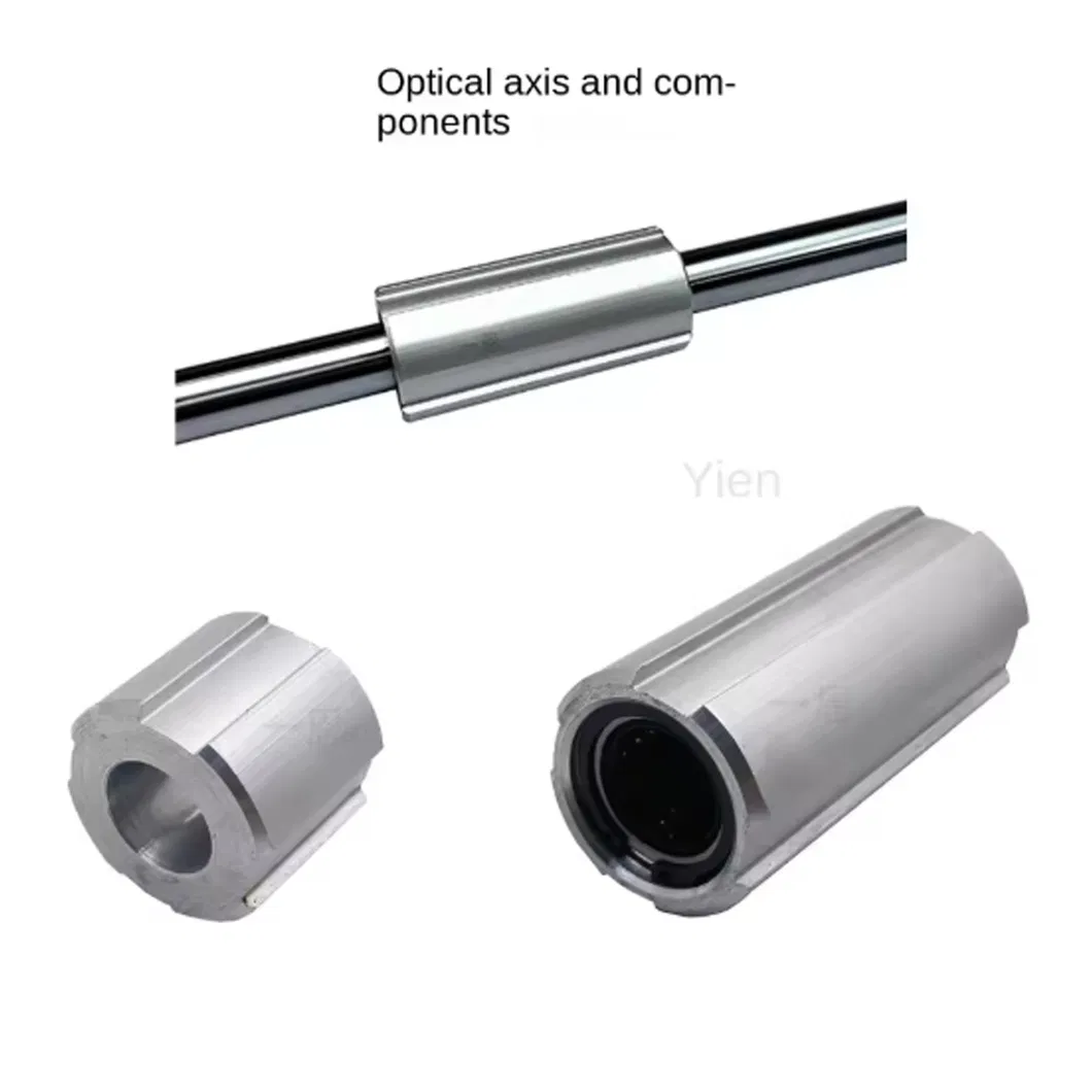 تجميع الدليل الخطي 14mm جبل المحور البصري قضيب سبيكة الألمنيوم جن 3