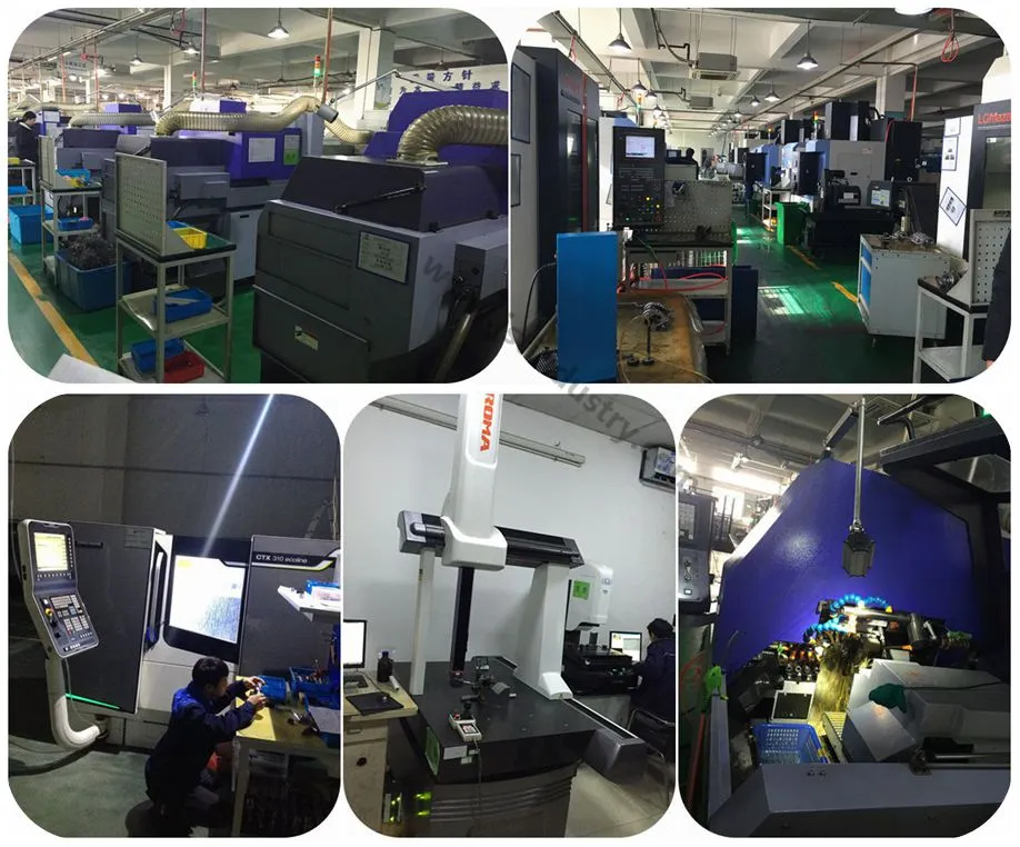 أطراف قضبان مفصلية مخصصة من الفولاذ المقاوم للصدأ مع براغي عينية بتقنية CNC دقيقة