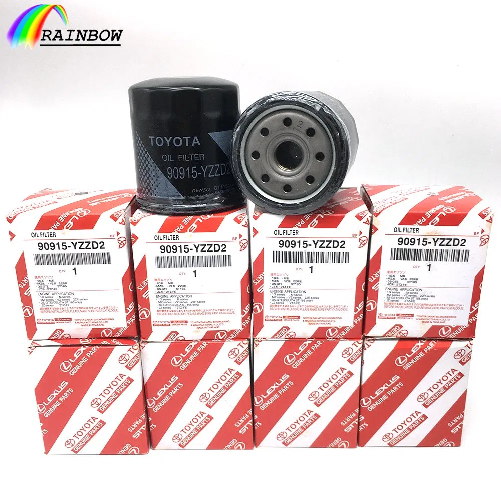 قطع غيار السيارات الأصلية 90915-Yzze1/90915-Yzzn2/90915-Yzzd2/90915-10001/04152-37010/90915-30002 فلاتر المقصورة عنصر فلتر الوقود فلاتر الهواء فلتر الزيت لتويوتا