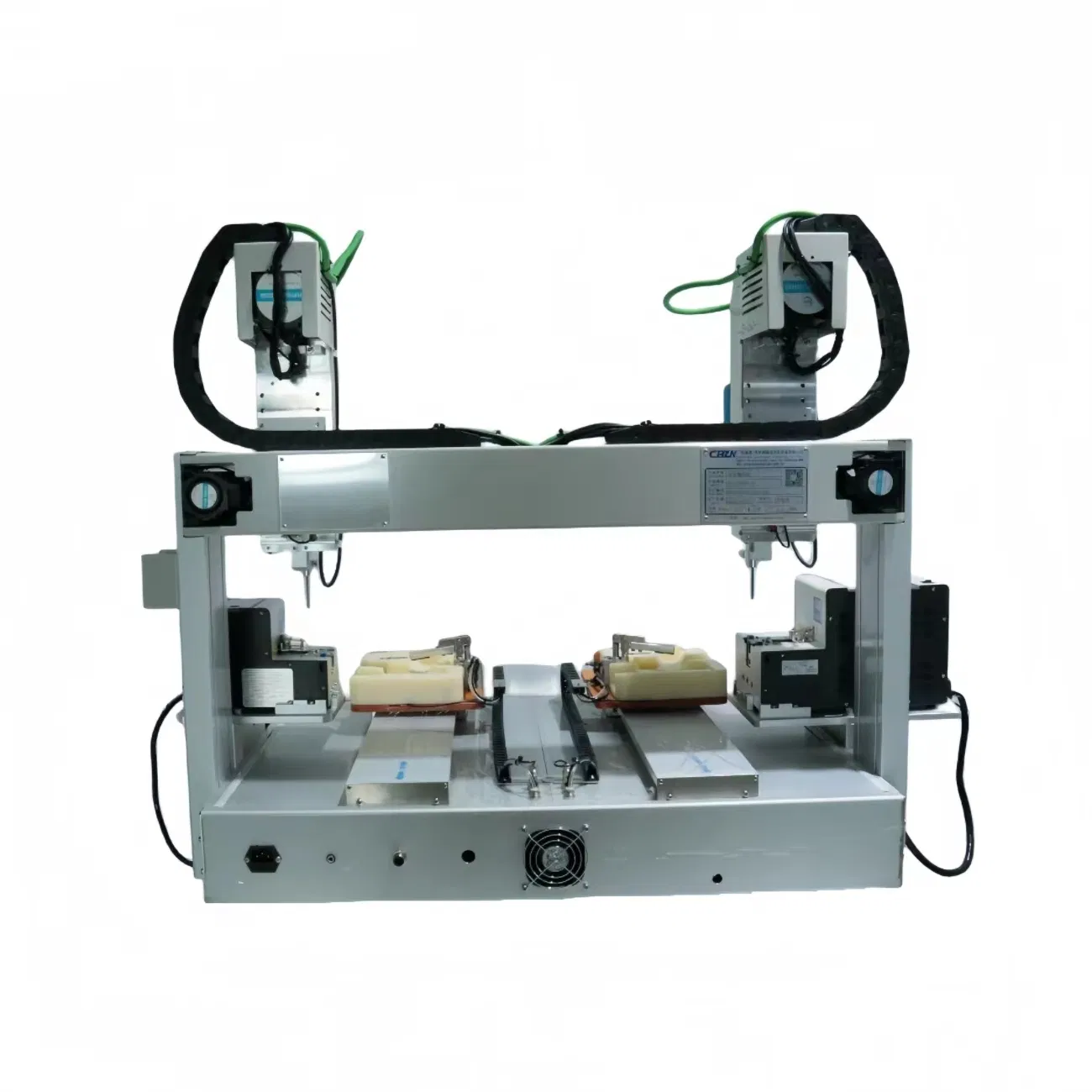 روبوت تثبيت البراغي الدقيق Ra 3-Axis مع وحدة تغذية بالاهتزاز - حل معتمد من ISO لتجميع لوحات الدوائر المطبوعة/الإلكترونيات الاستهلاكية