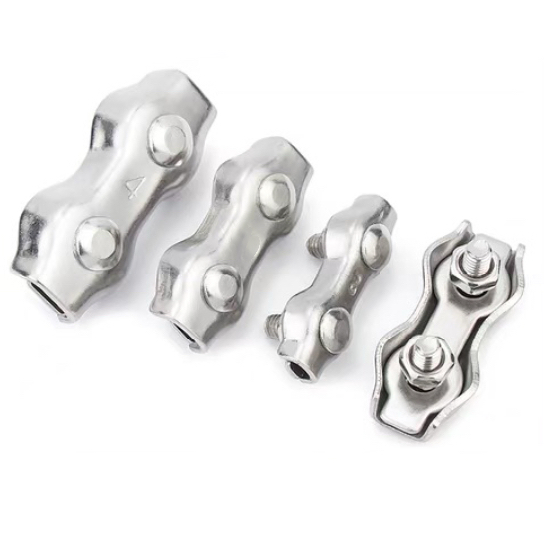 Heavy Duty Stainless Steel Wire Rope Clip Cable Clamp for Steel Wire Rope and Brake Cable