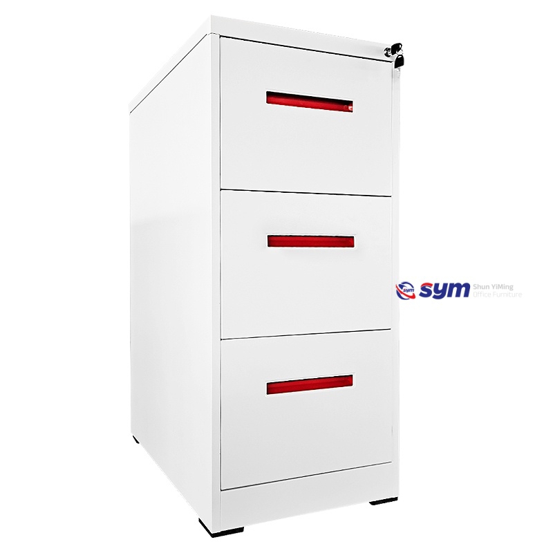 Digital Combination Lock Steel Lateral File Cabinet, Metal Document Storage Unit for Top Secret Legal Paper File