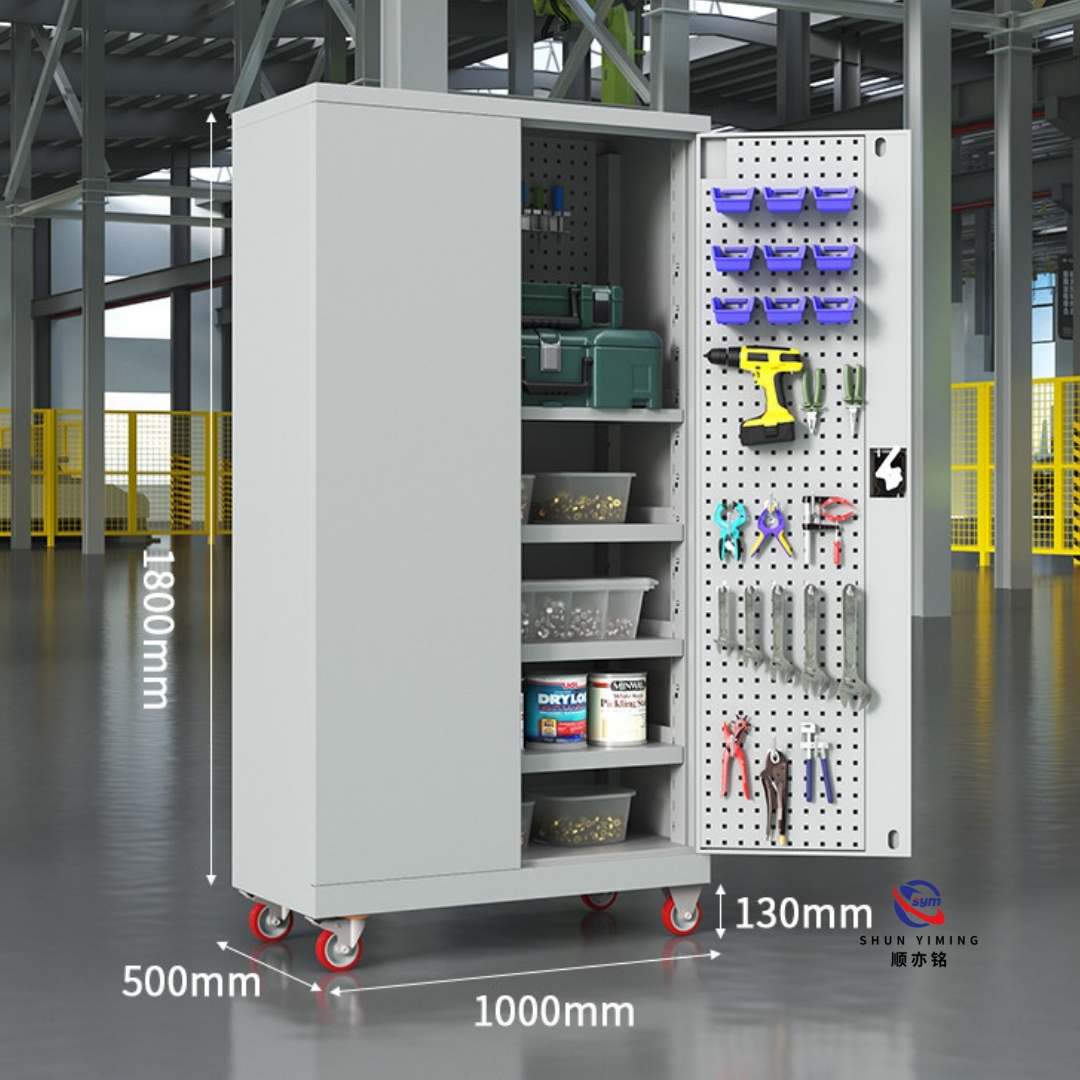Wholesale Industrial Metal Tool Cabinet at Factory Price, Heavy Duty Steel Garage Storage Cabinet Bulk Supply