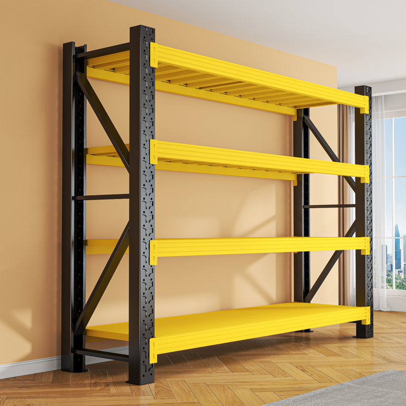 Storage Racks Shelving Units No-Screw Assembly Industrial Shelving Anti-rust Metal Shelf