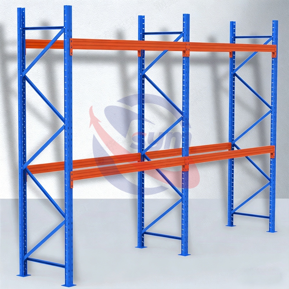 Durable Racks Steel Storage Shelf Heavy Duty Metal Shelving Industrial Storage Rack for Heavy Cargo Load