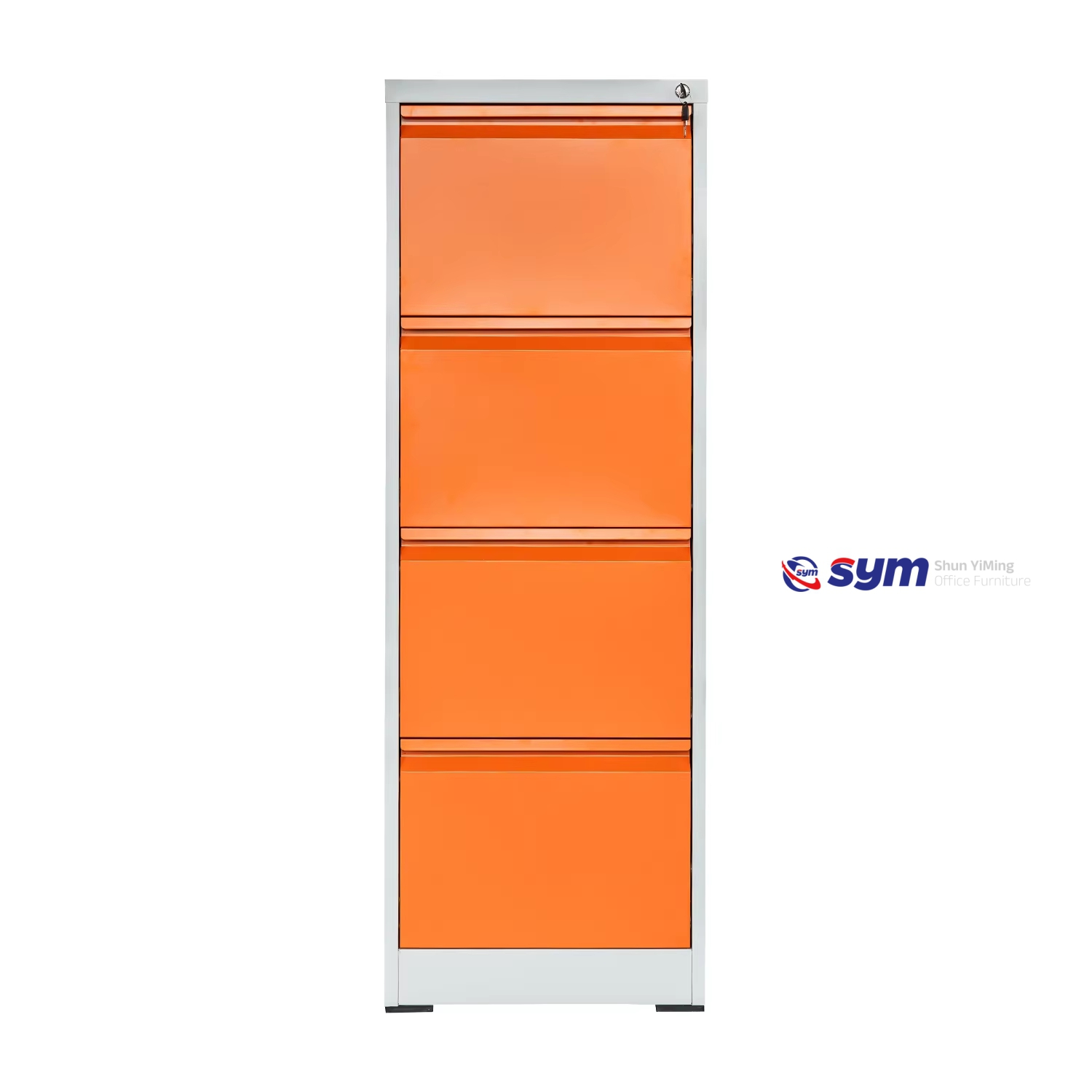 Keyless Access Steel Lateral File Cabinet, Intelligent Metal Document Storage Cabinet for High Security Lab Use