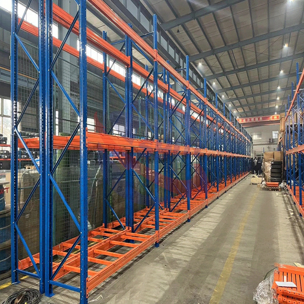 Warehouse Pallet Racking Heavy Duty Storage Shelves Metal Shelving Unit Industrial Shelving Rack System