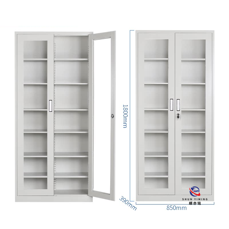 Professional Steel Furniture Manufacturer Metal Filing Cabinet Office Storage Locker with Keys Custom Dimensions