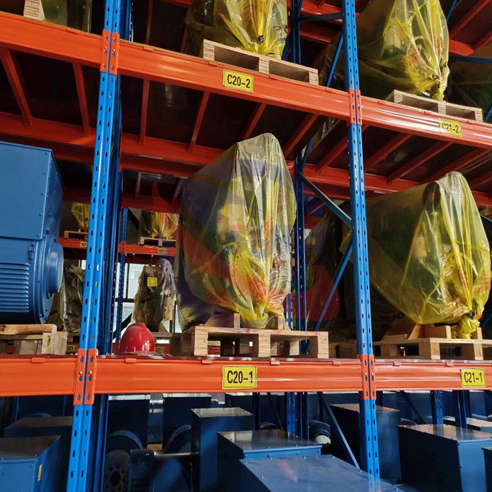 Industrial Storage Rack Racks Steel Storage Shelf Heavy Duty Metal Shelving Unit for Pallet Management