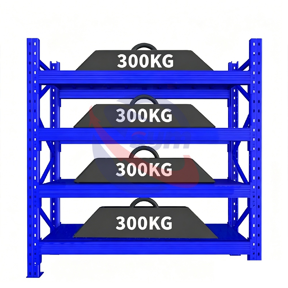 Industrial Storage Rack Solution for Warehouse Space Optimization and Heavy Duty Metal Shelving System