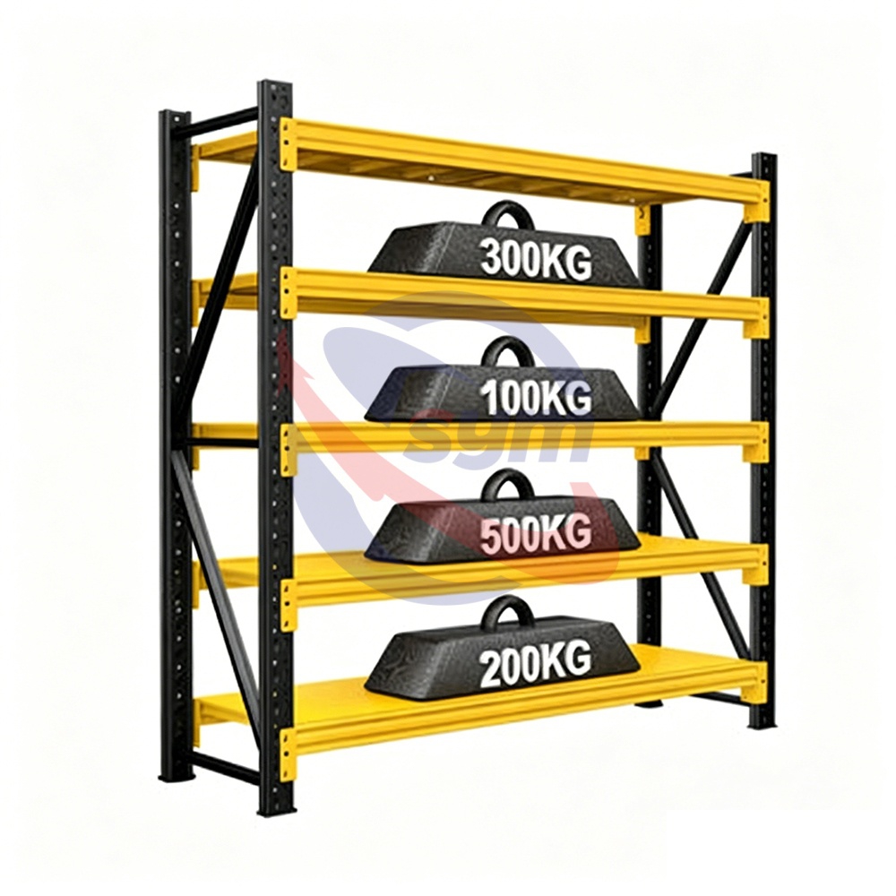 Galvanized Industrial Shelving Rack Corrosion Resistant Metal Storage for Outdoor and Chemical Warehouse