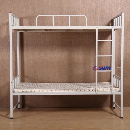 Reinforced Steel Metal Bed Frame, Industrial Strength Platform Bed Base with Mattress Foundation for School Project
