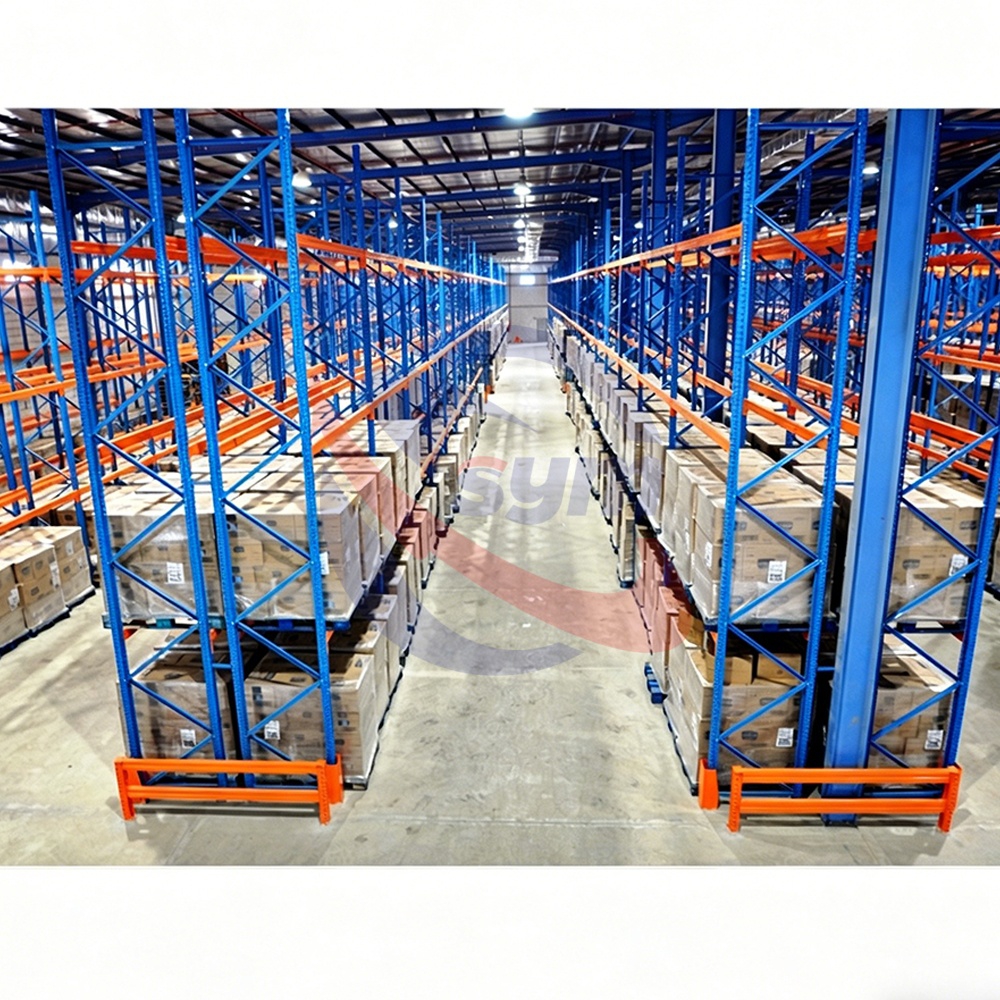 Heavy Duty Metal Shelving Racks Steel Storage Shelf Industrial Storage Rack for Large Scale Warehouse Use