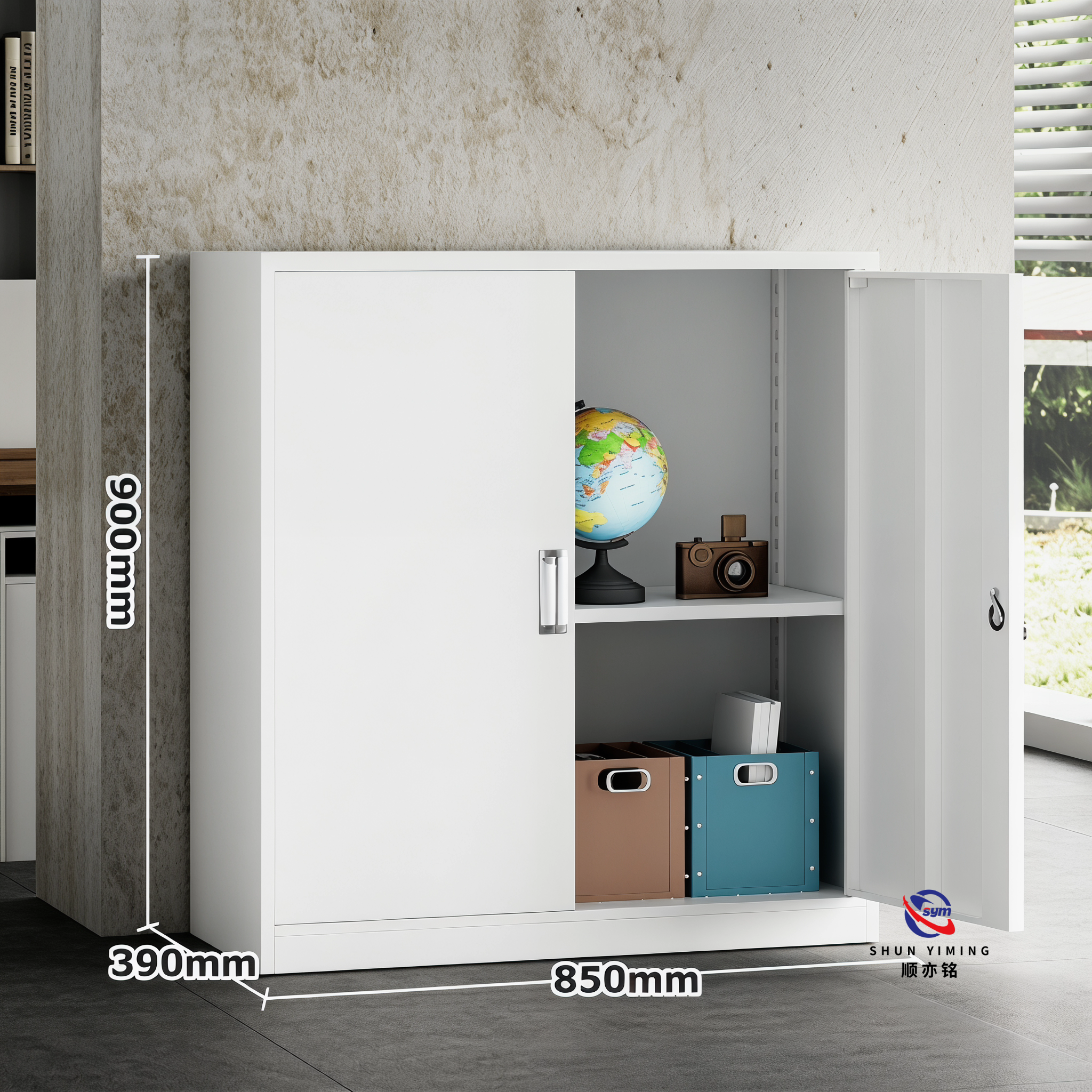 Multi Color Steel Filing Cabinet Modern Metal Office Locker for Creative Workspace Furniture Custom Color RAL
