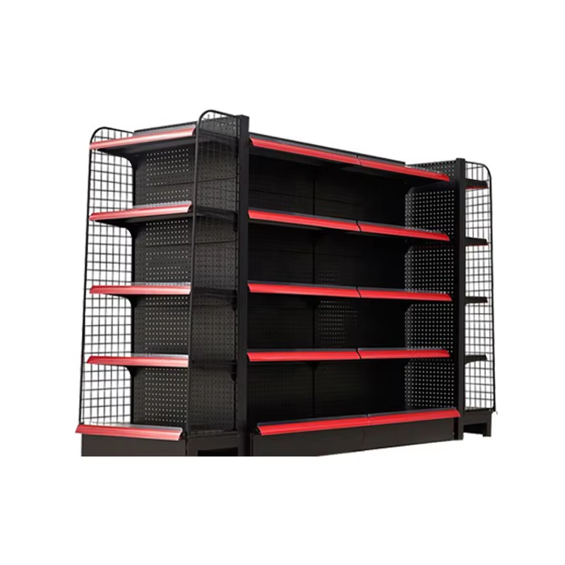 Retail Display Grocery Store Display Racks for Retail Store Top Quality Retail Convenience Store Gondola Shelving