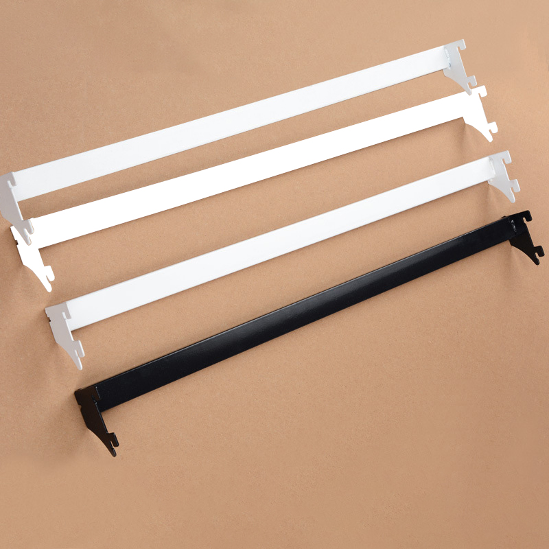 Guichang Hanging Rod Length Can Be Customized with Supermarket Shelves Four Column Wood Grain Supermarket Shelves