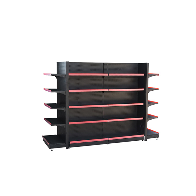 Gui Chang 40-80KG Wholesale Supermarket Shelves Double Sided Gondola Shelving for Supermarket Store