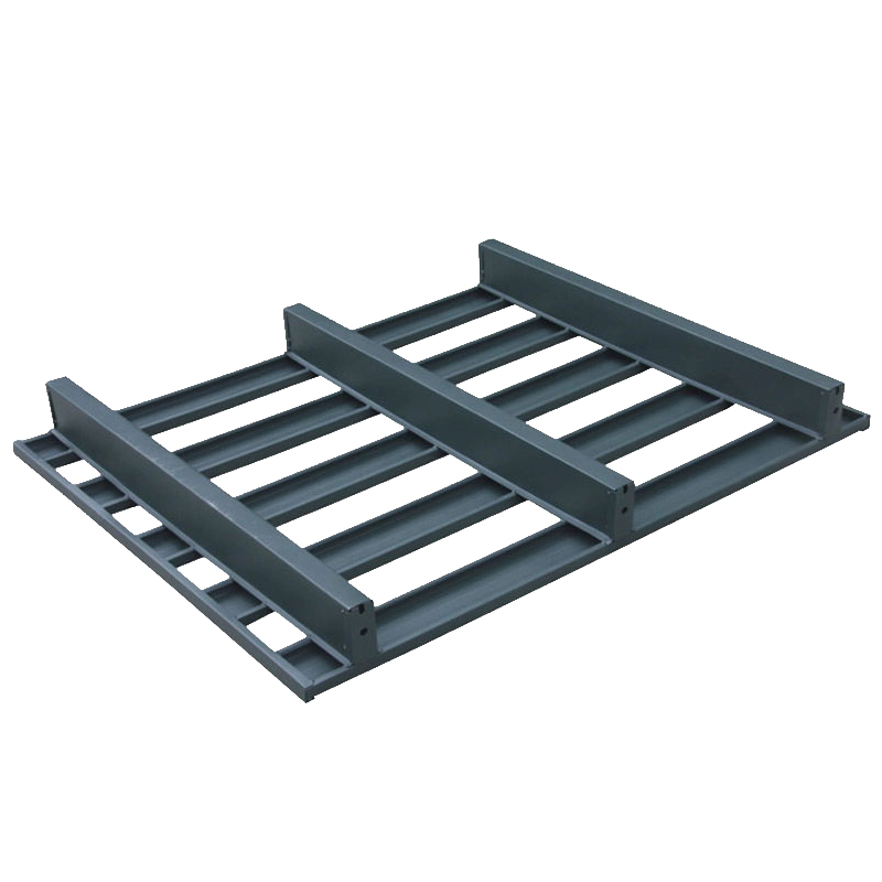 Customized Load-bearing Double-sided Four-sided Forklift Heavy Steel Forklift Pallet Storage Stacking Iron Metal Shelf Board War