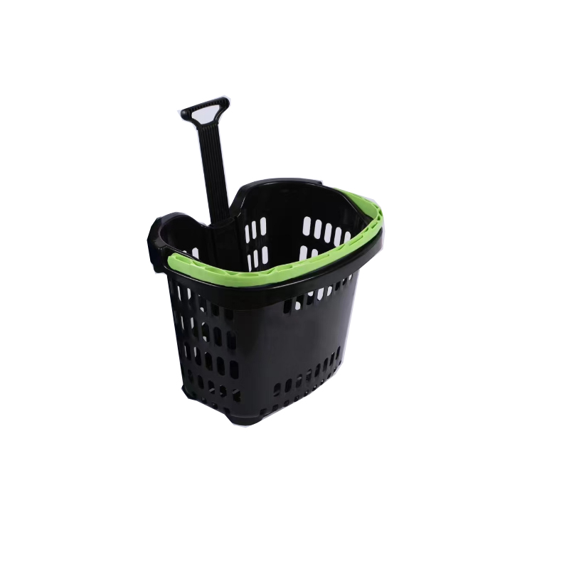 Guichang Supermarket Shelf Supermarket Equipment Shopping Basket Hand Pull Basket Integrated Molding Strong Load Bearing