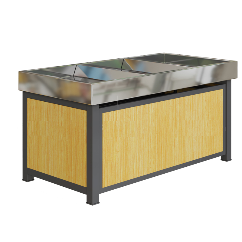 Guichang Fruit air Curtain Cabinet Fruit and Vegetable Refrigerator Push-and-pull Refrigeration Display Cabinet