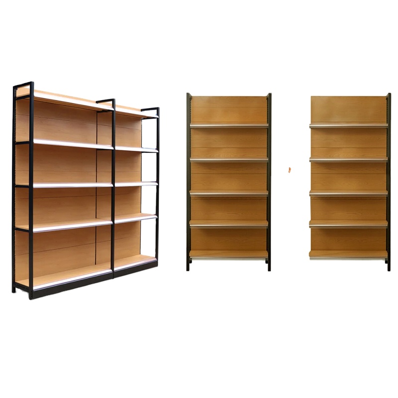 Guichang 2025 Steel Metal Shelves Light Duty Store Grocery Shelves Supermarket Store Display Racks