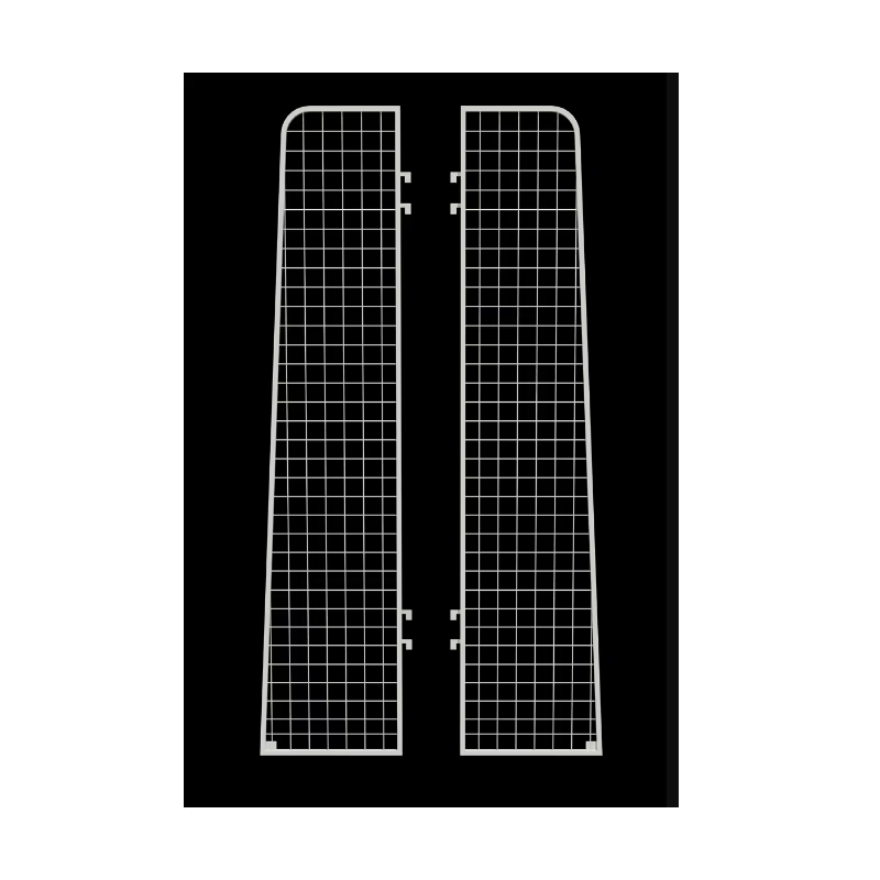 Guichang Shelf Side Mesh Supermarket Shelf End Frame Side Hanging Metal Mesh Single and Double Sided