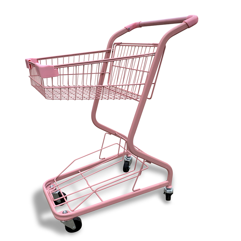 Supermarket Shopping Cart Shopping Mall Large Capacity Trolley Shopping Cart Large Volume Multifunctional Trolley