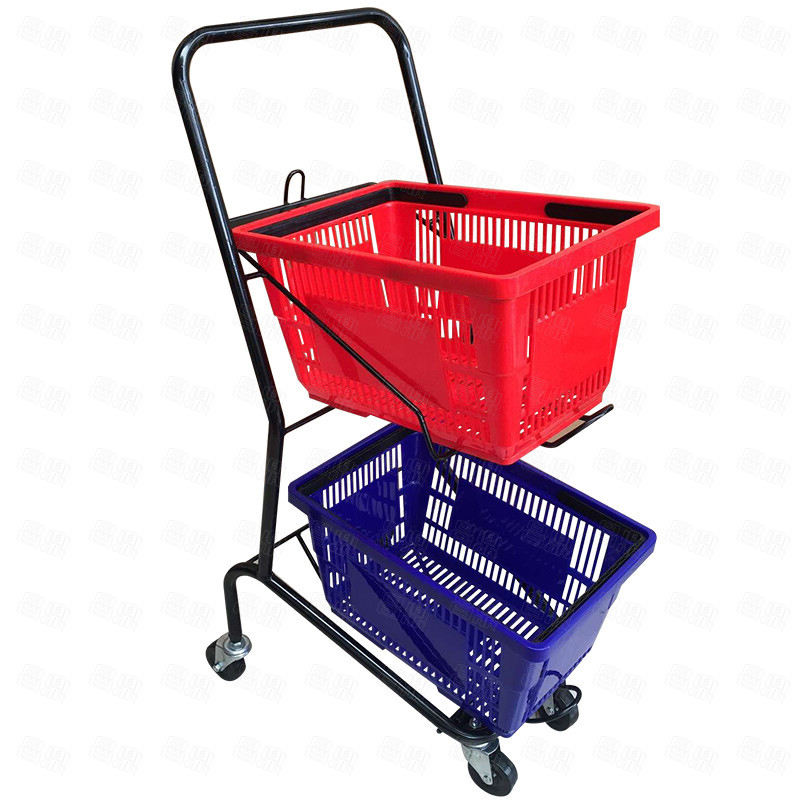 Supermarket Shopping Cart Shopping Cart Trolley Household Grocery Shopping Cart Property Trolley Truck Convenience Store Large T