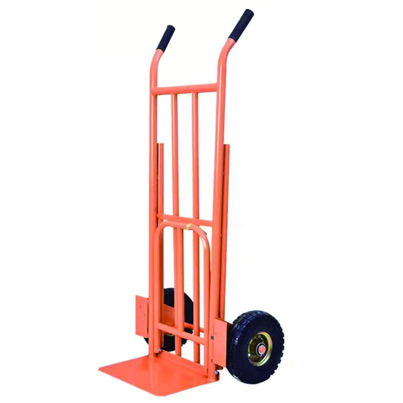 Guichangfoldable TrolleyThickened Curved tiger CarTwo-wheeled TigerTruck Oxygen tank Cart Pulling TruckDolly the Cart