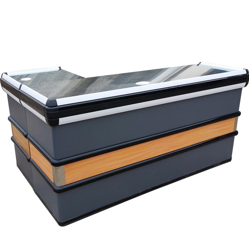 Guichang Shelf Supermarket Checkout Counter Multi-color Size Specifications Supermarket Shelf Accessories Support Customization