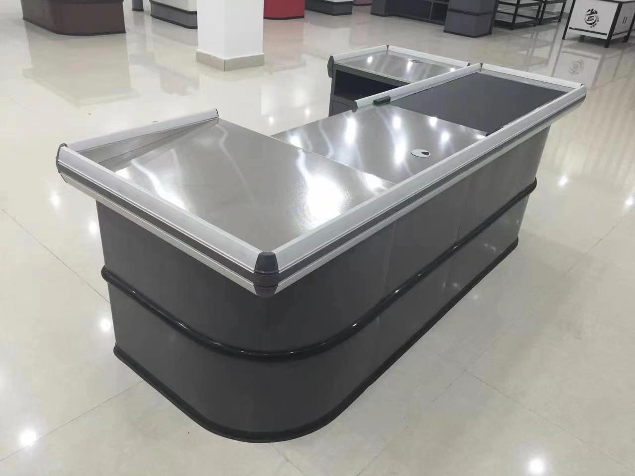 Checkout Counter Cashier Grey  1800*1200*850