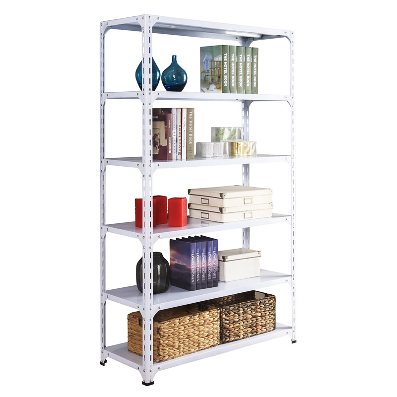 Guichang Light Duty 5-Layer Steel Gondola Rack Supermarket Warehouse Iron Stacking Shelves for Home Storage Grocery Storage Racks