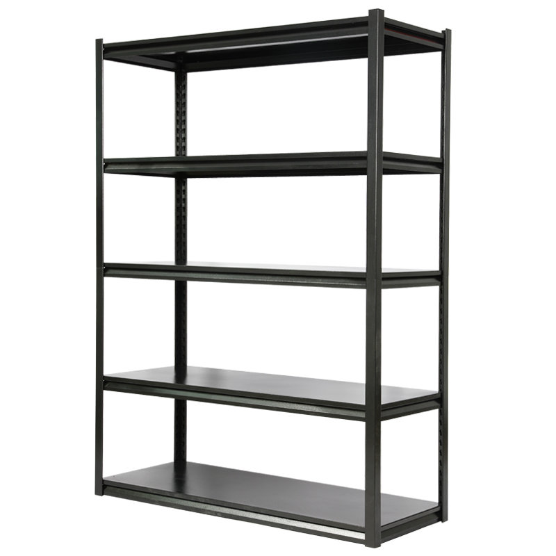 Guichang Adjustable 5-Layer Metal Iron Angle Display Rack for Home Balcony Supermarket & Warehouse Durable Steel Storage Racks