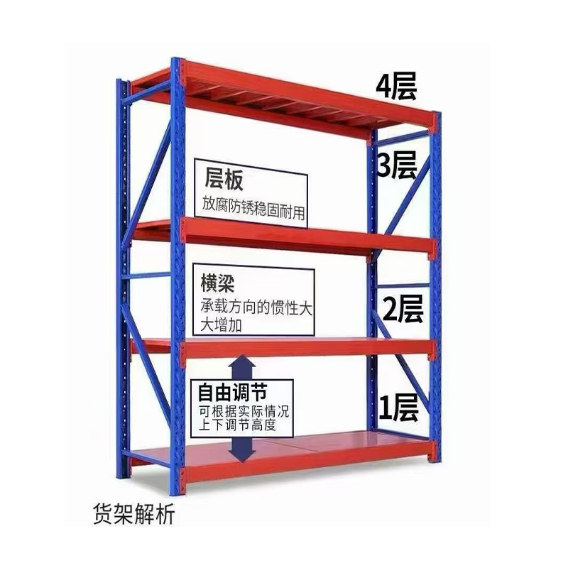 Gui Chang   Warehouse storage rack 100kg to 500kg load capacity