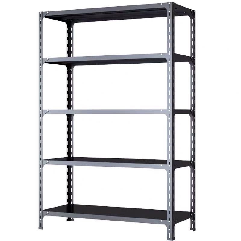 Angle Steel Warehouse Shelf Storage Medium-sized Shelf Supermarket Display Rack Household Shelf