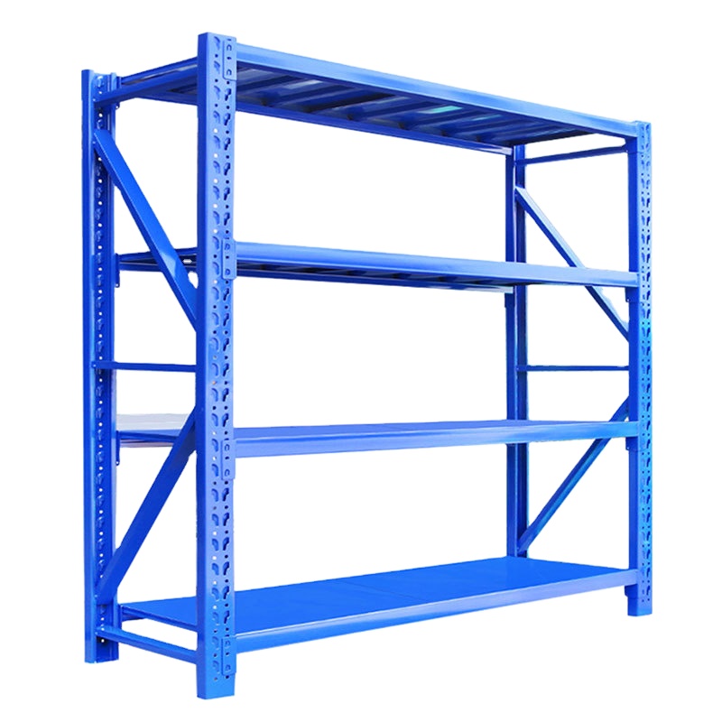 Guichang Metal Storage Shelf Storage Display Different Weight Goods Adjustable Floor Height for Warehouse