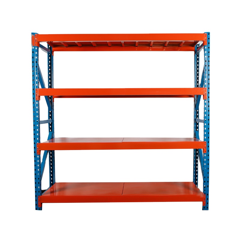 2025 Guichang 500KG Durable Industrial Powder Coated Iron Warehouse Supermarket Shelves