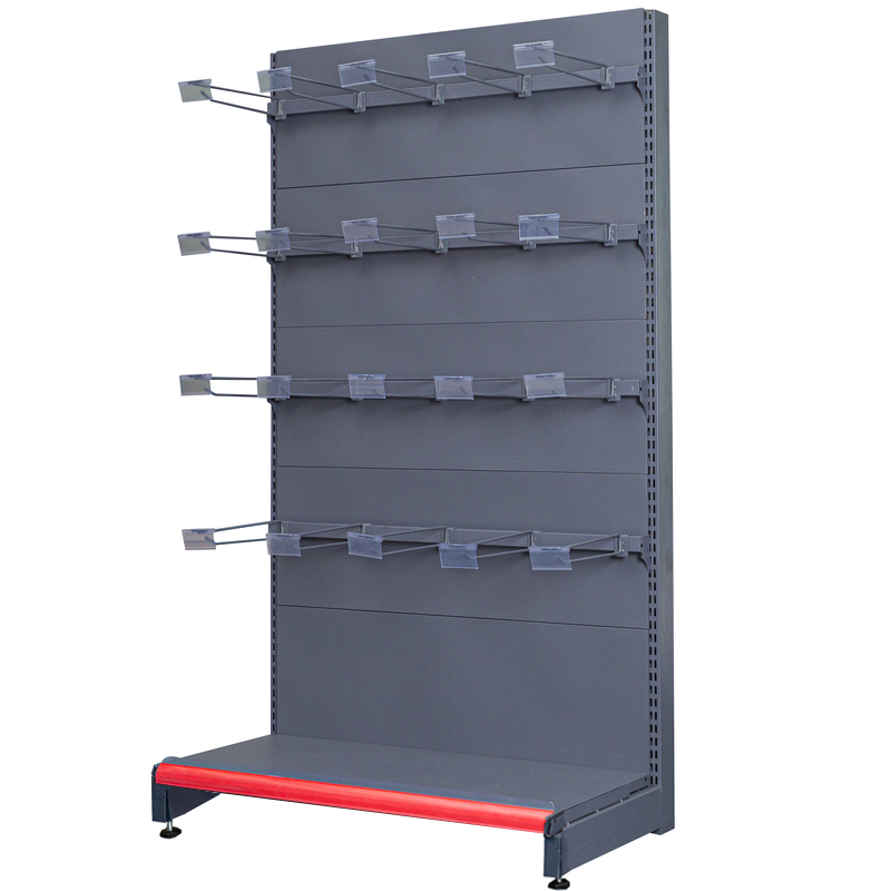 60KG Wholesale Guichang Estantes Layers Black Q235 Steel Light Duty heavy duty, easy assembly supermarket display racks