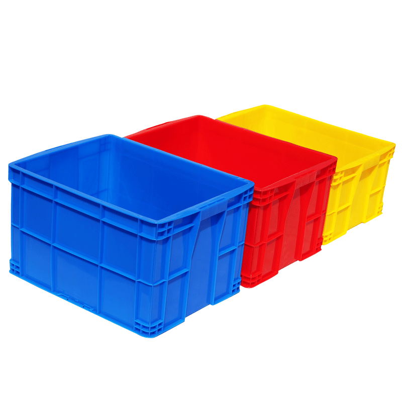 Guichang Rectangular plastic basket thickened turnover box fish turtle finishing storage plastic frame large logistics tool box