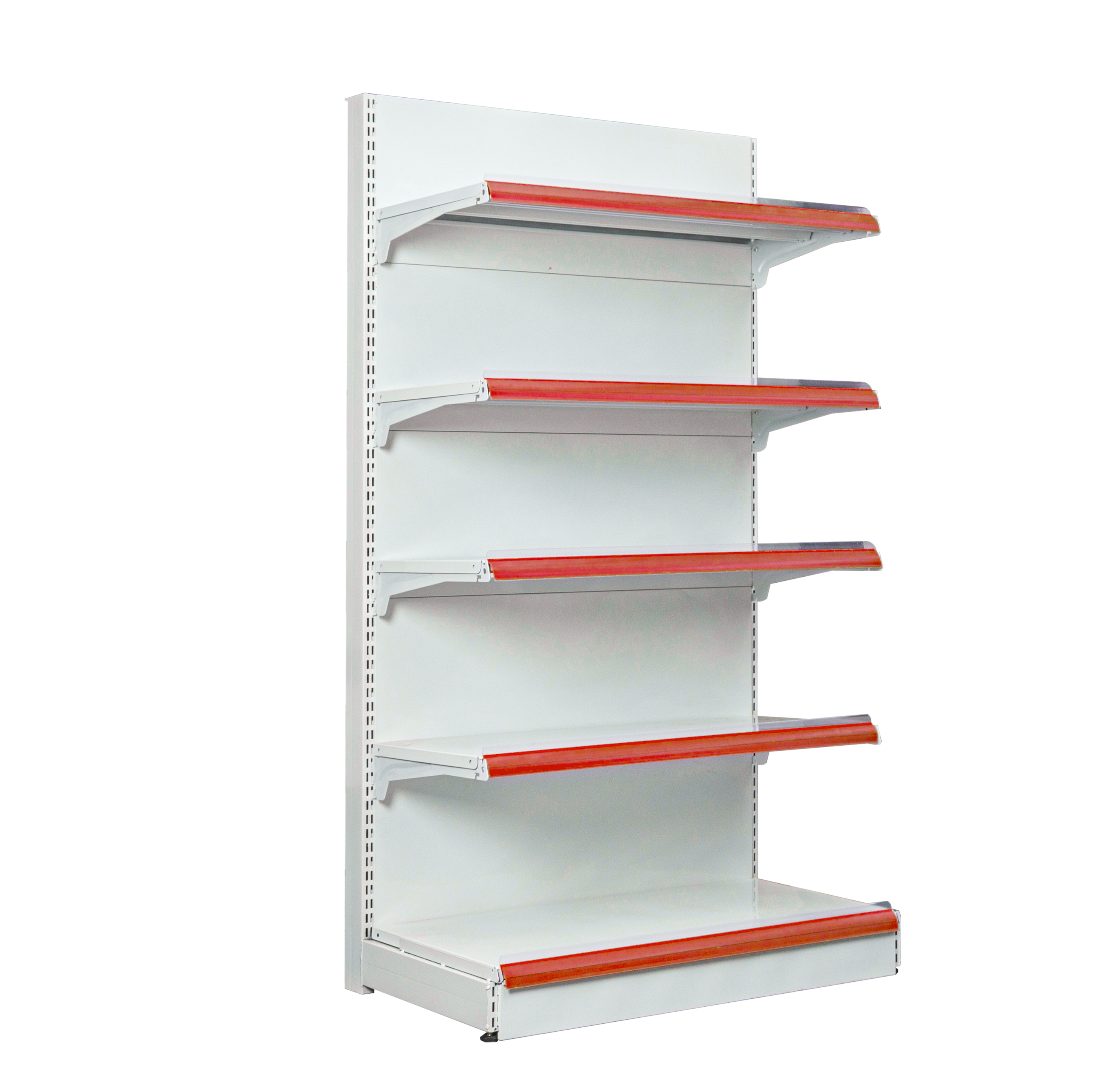 Wholesale Guichang Estantes Double-Sided Display Rack Shelf 5 Layers Black Q235 Steel Light Duty 60KG