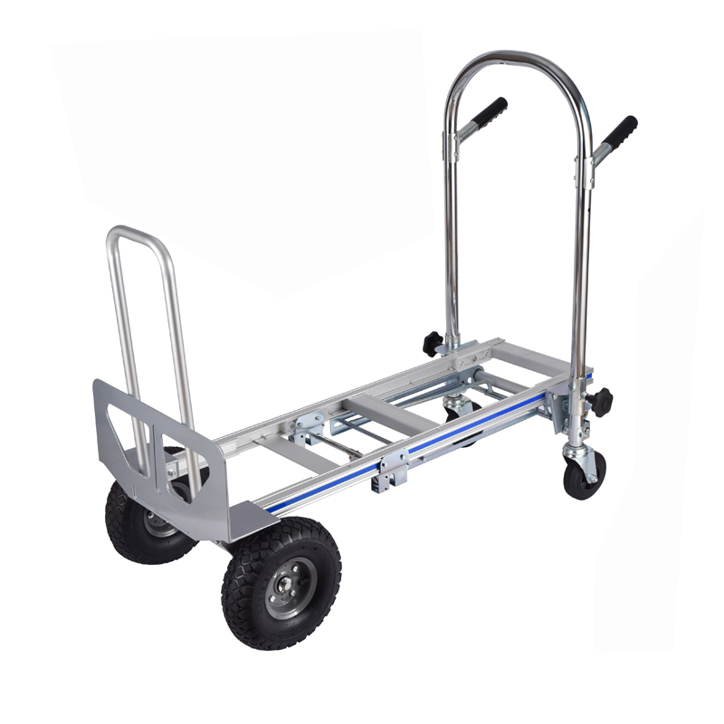 Guichang Multi-Functional Aluminum Alloy Truck Tiger Trolley Logistics Folding Hand Push Flatbed Car Cargo & Storage Equipment Estantes