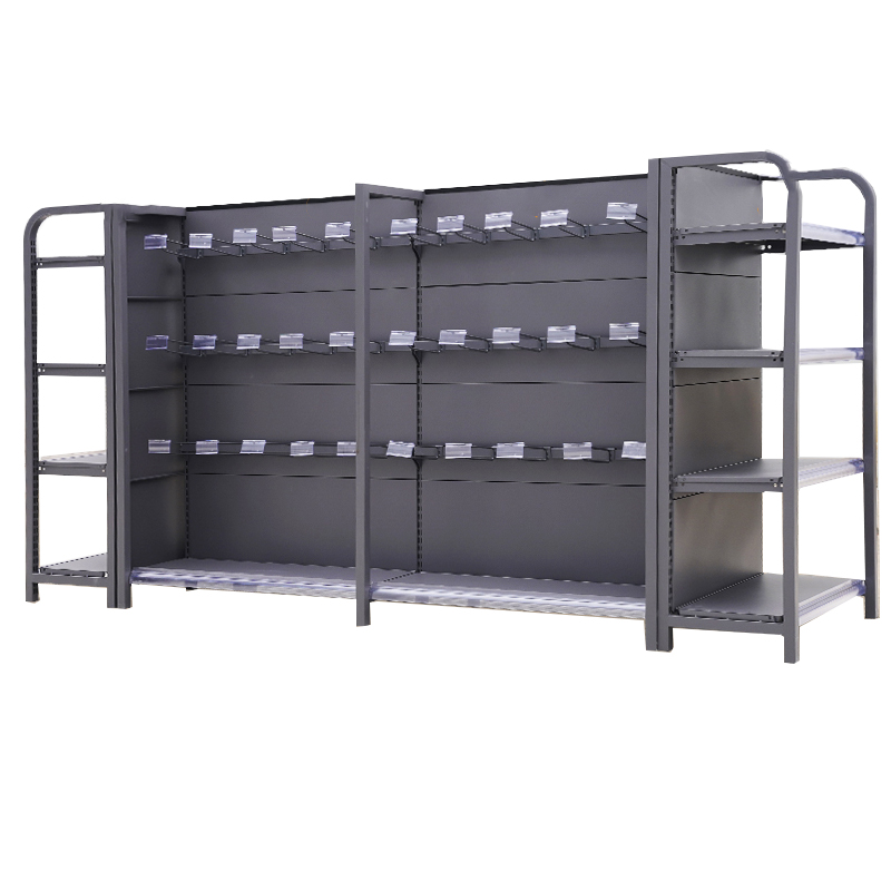 Guichang Supermarket Shelf Metal Material square Tube Hook with Laminate Used in Large Stores Department Stores