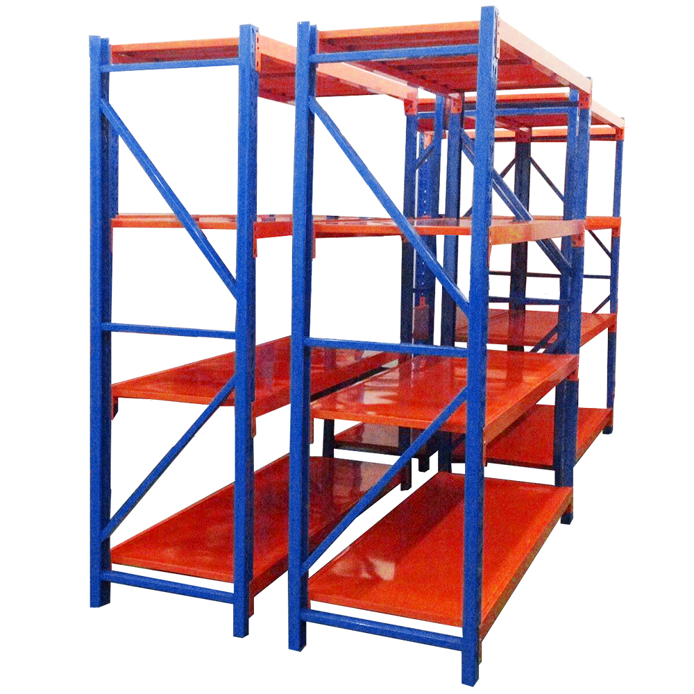 Guichang Custom Heavy Duty Durable Powder Coated Iron Warehouse Supermarket Shelves Stacking Racks Shelves