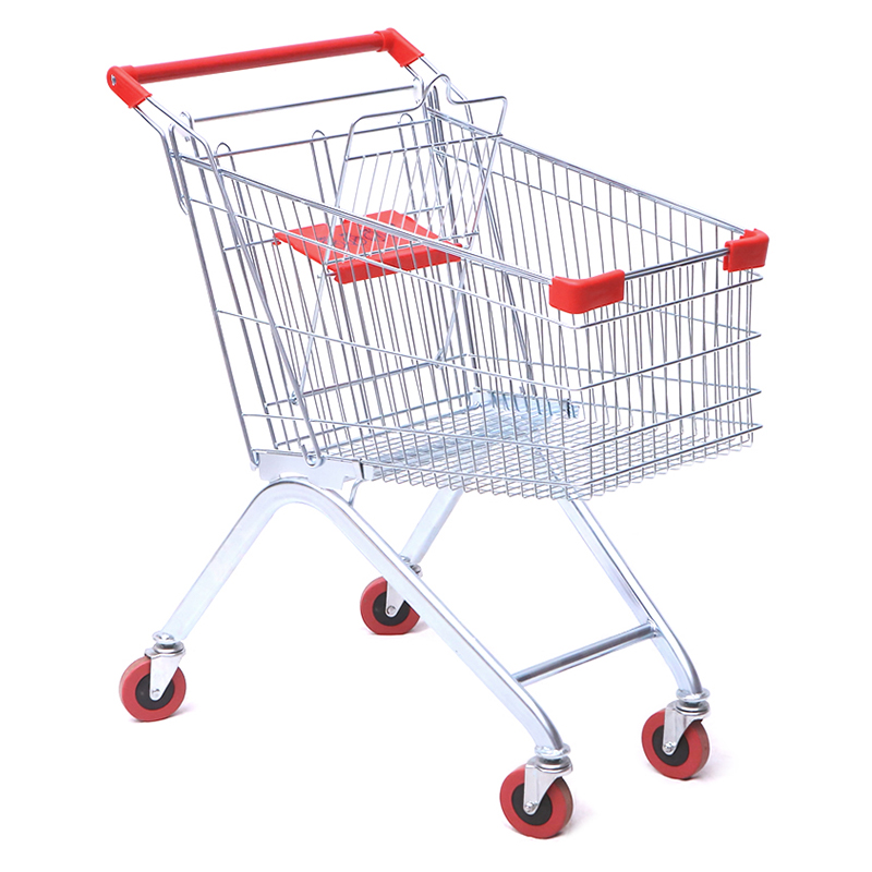 Guichang Supermarket Shopping Cart Trolley Herringbone Cart Adult Household Supermarket Trolley Shopping Mall Trolley