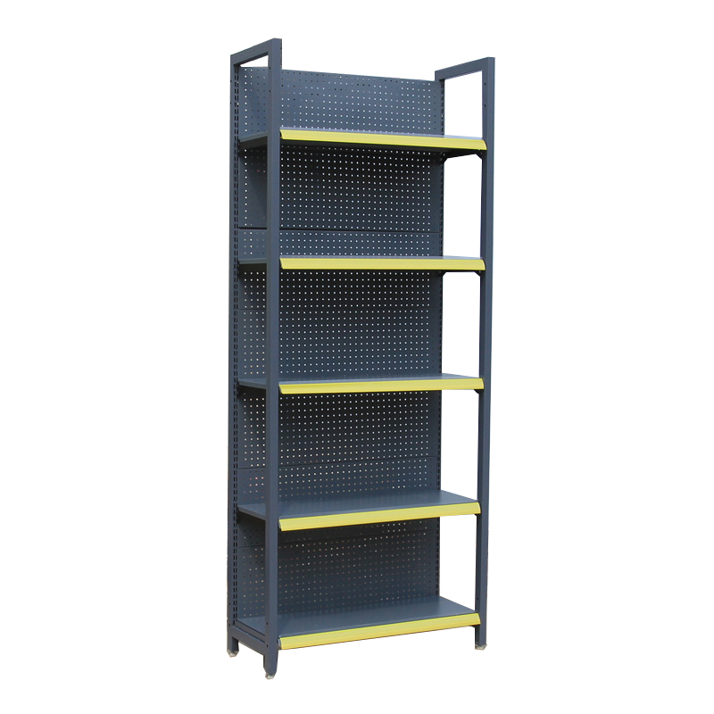 Guichang Four-pillar Shelf Board Can Be Installed With Protective Fence to Prevent Goods From Falling for Supermarket