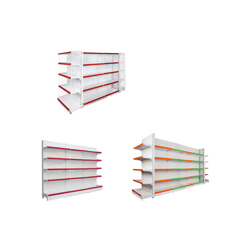 Gui Chang 40-80KG Double Sided Supermarket Gondola Display Rack