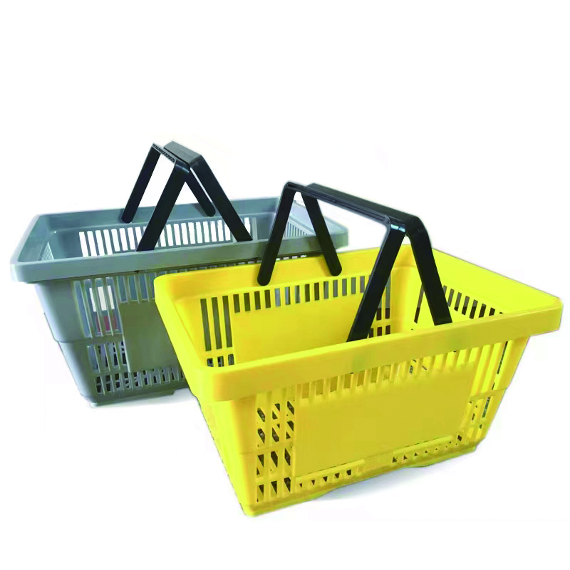 GuichangBasketMetal Handle Vegetable Basket Hand BasketBasket Plastic Frame LargePlastic Metalbasket
